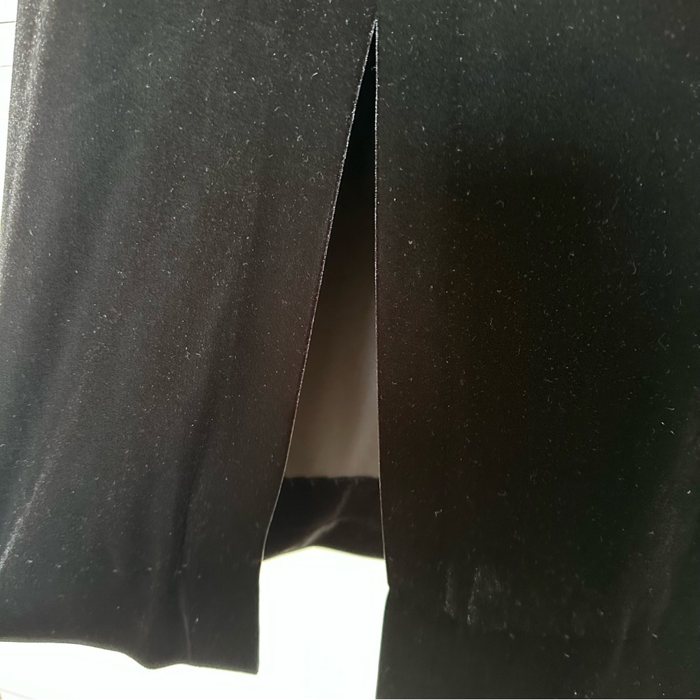 Andrea Polizzi for Rex Lester Black Midi Dress Minimalist Size M - Picture 4 of 6